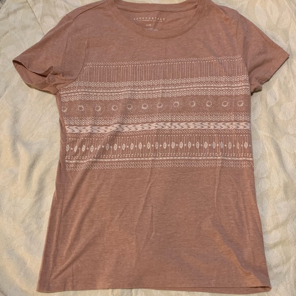 Aeropostale - Dusty Rose - Sz. L Super Soft T-Shirt